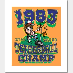 1983 Tetherball Champion Posters and Art